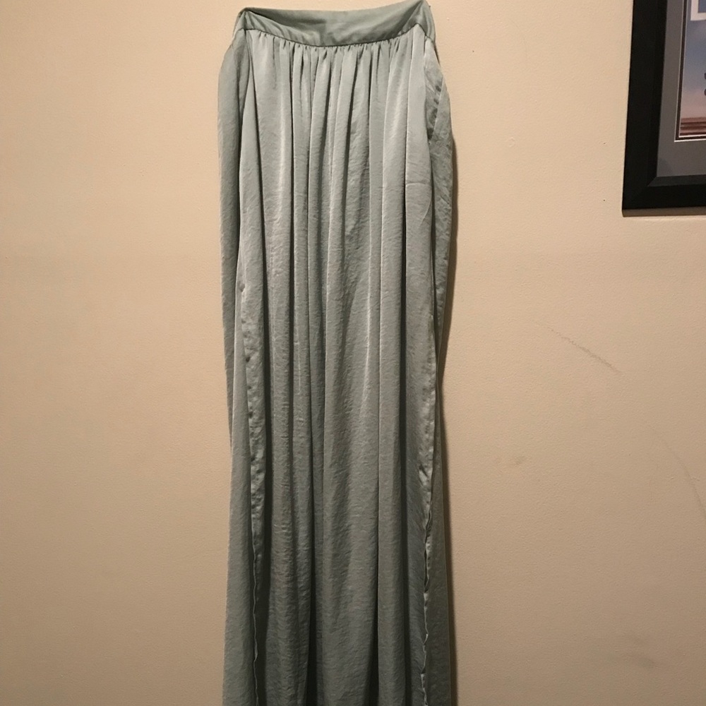 SPARKLE & FADE Slitted Maxi Skirt